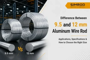 Comparison between 9.5 mm and 12 mm aluminum wire rod